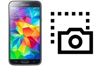 Capture d’écran sur Samsung Galaxy S5 TD-LTE