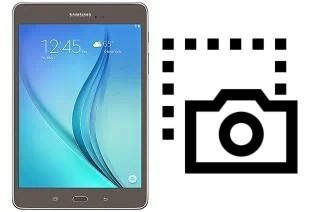 Capture d’écran sur Samsung Galaxy Tab A 8.0