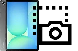 Capture d’écran sur Samsung Galaxy Tab S10 FE