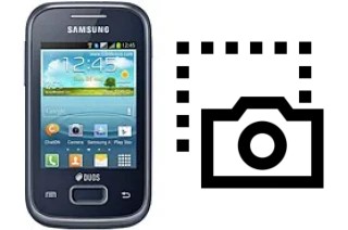 Capture d’écran sur Samsung Galaxy Y Plus S5303