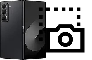 Capture d’écran sur Samsung Galaxy Z Fold Special