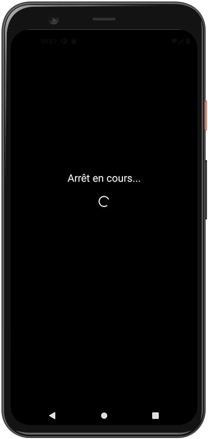 écran éteindre android