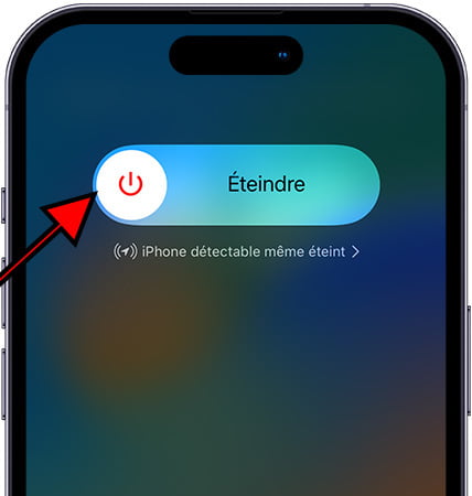 Arrêt iPhone 16