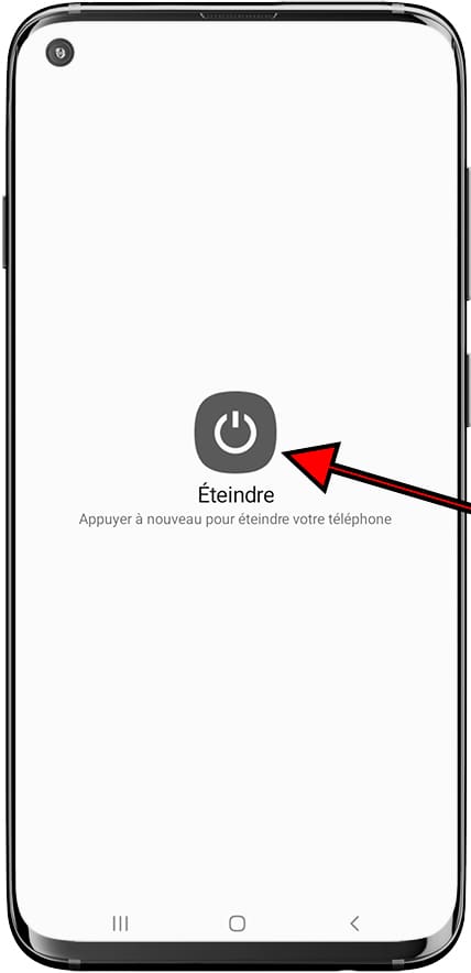 Écran éteindre samsung