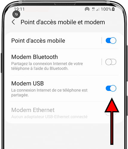 Modem USB Samsung