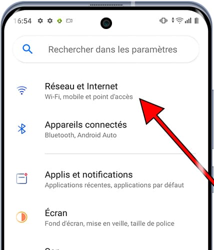 Reseau et Internet Android