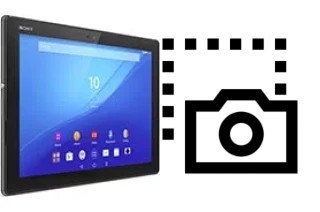 Capture d’écran sur Sony Xperia Z4 Tablet WiFi