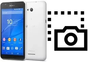 Capture d’écran sur Sony Xperia E4g Dual
