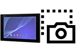 Capture d’écran sur Sony Xperia Z2 Tablet Wi-Fi