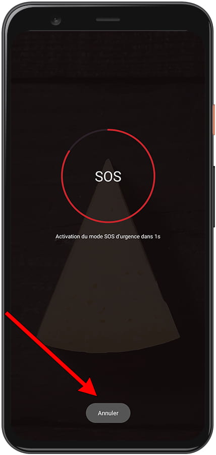 Annuler l'appel d'urgence Xiaomi