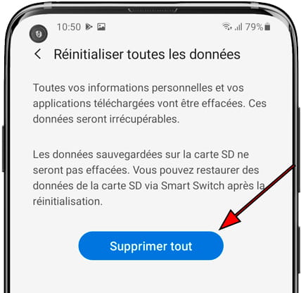 Supprimer tout