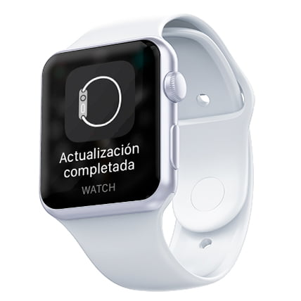 Mise à jour terminée Apple Watch