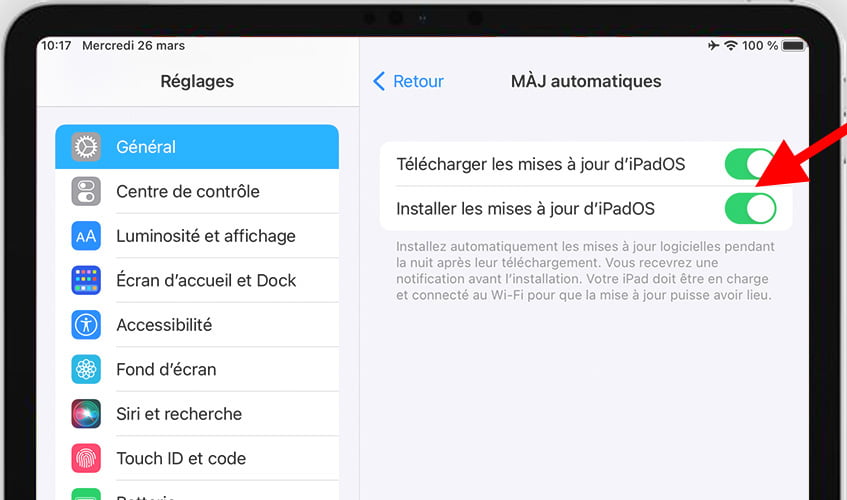 Réponses de sécurité et fichiers système iPhone