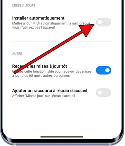 Installer automatiquement Xiaomi