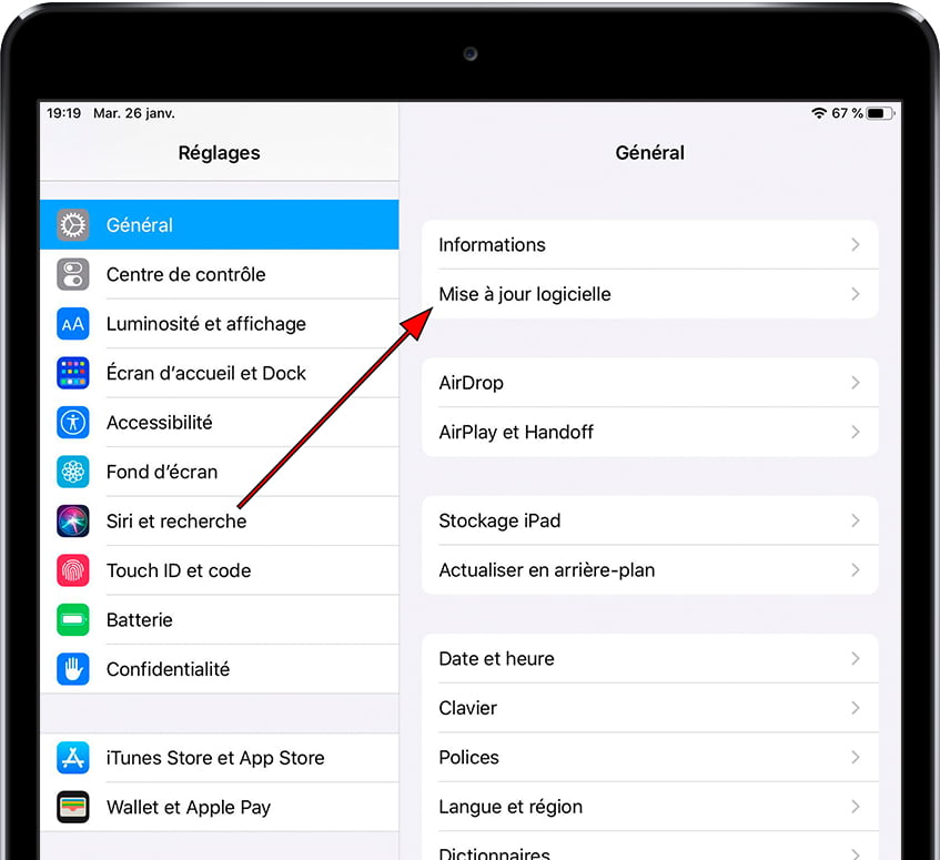 Icône Général iOS