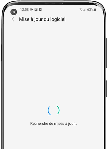 Vérification de mise à jour Samsung Galaxy