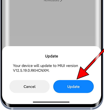Mettre à jour le logiciel Xiaomi
