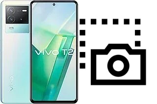 Capture d’écran sur vivo T2