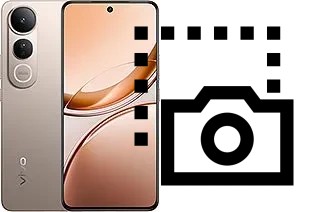 Capture d’écran sur vivo V50 Lite 4G