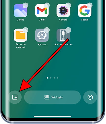 Paramètres de l'écran d'accueil Xiaomi