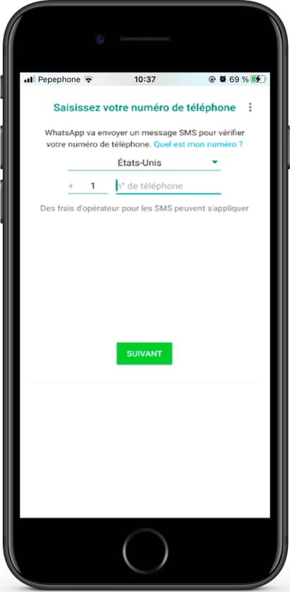 Configurer WhatsApp