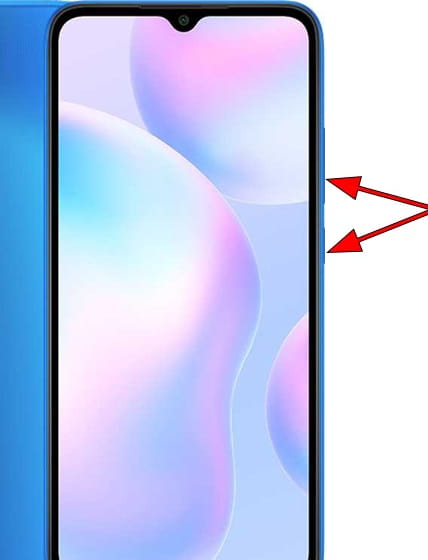 Capture d’écran sur Xiaomi Redmi 9A