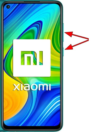 Capture d’écran sur Xiaomi Redmi Note 9