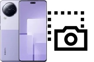 Capture d’écran sur Xiaomi Civi 3