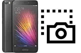 Capture d’écran sur Xiaomi Mi 5
