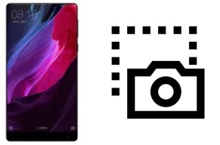 Capture d’écran sur Xiaomi Mi MIX Exclusive Edition