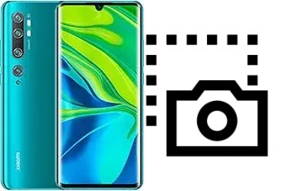 Capture d’écran sur Xiaomi Mi Note 10 Pro