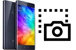 Capture d’écran sur Xiaomi Mi Note 2