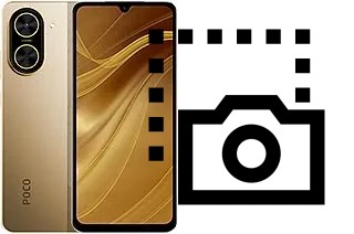 Capture d’écran sur Xiaomi Poco C71