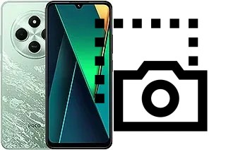 Capture d’écran sur Xiaomi Poco C75