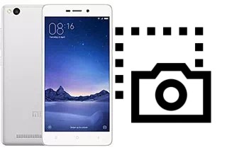 Capture d’écran sur Xiaomi Redmi 3s