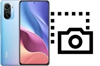 Capture d’écran sur Xiaomi Redmi K40 Pro
