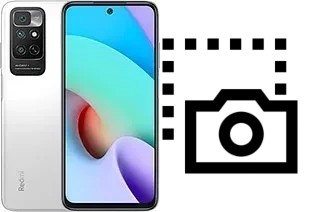 Capture d’écran sur Xiaomi Redmi 10 2022