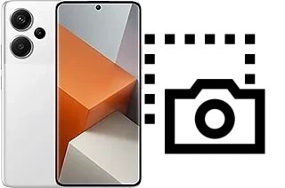 Capture d’écran sur Xiaomi Redmi Note 13 Pro+