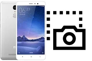 Capture d’écran sur Xiaomi Redmi Note 3 (MediaTek)