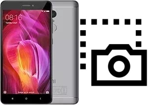 Capture d’écran sur Xiaomi Redmi Note 4