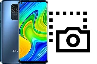 Capture d’écran sur Xiaomi Redmi Note 9