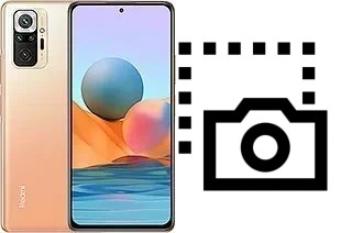 Capture d’écran sur Xiaomi Redmi Note 10 Pro Max