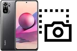 Capture d’écran sur Xiaomi Redmi Note 10S