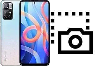 Capture d’écran sur Xiaomi Redmi Note 11