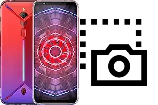 Capture d’écran sur ZTE nubia Red Magic 3s