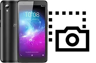 Capture d’écran sur ZTE Blade A3 (2019)