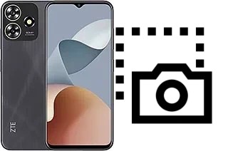 Capture d’écran sur ZTE Blade A73