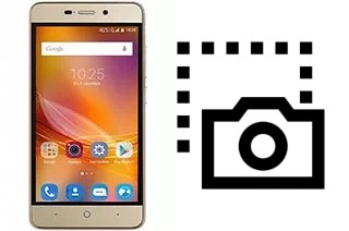 Capture d’écran sur ZTE Blade X3