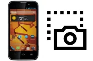 Capture d’écran sur ZTE Warp 4G