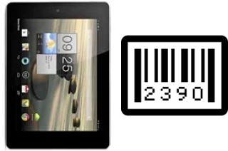 Comment voir le numéro de série sur Acer Iconia Tab A1-811